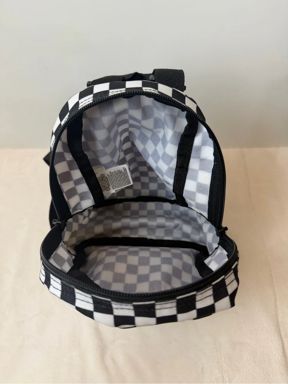 Vans Of The Wall Checkerboard Mini Backpack